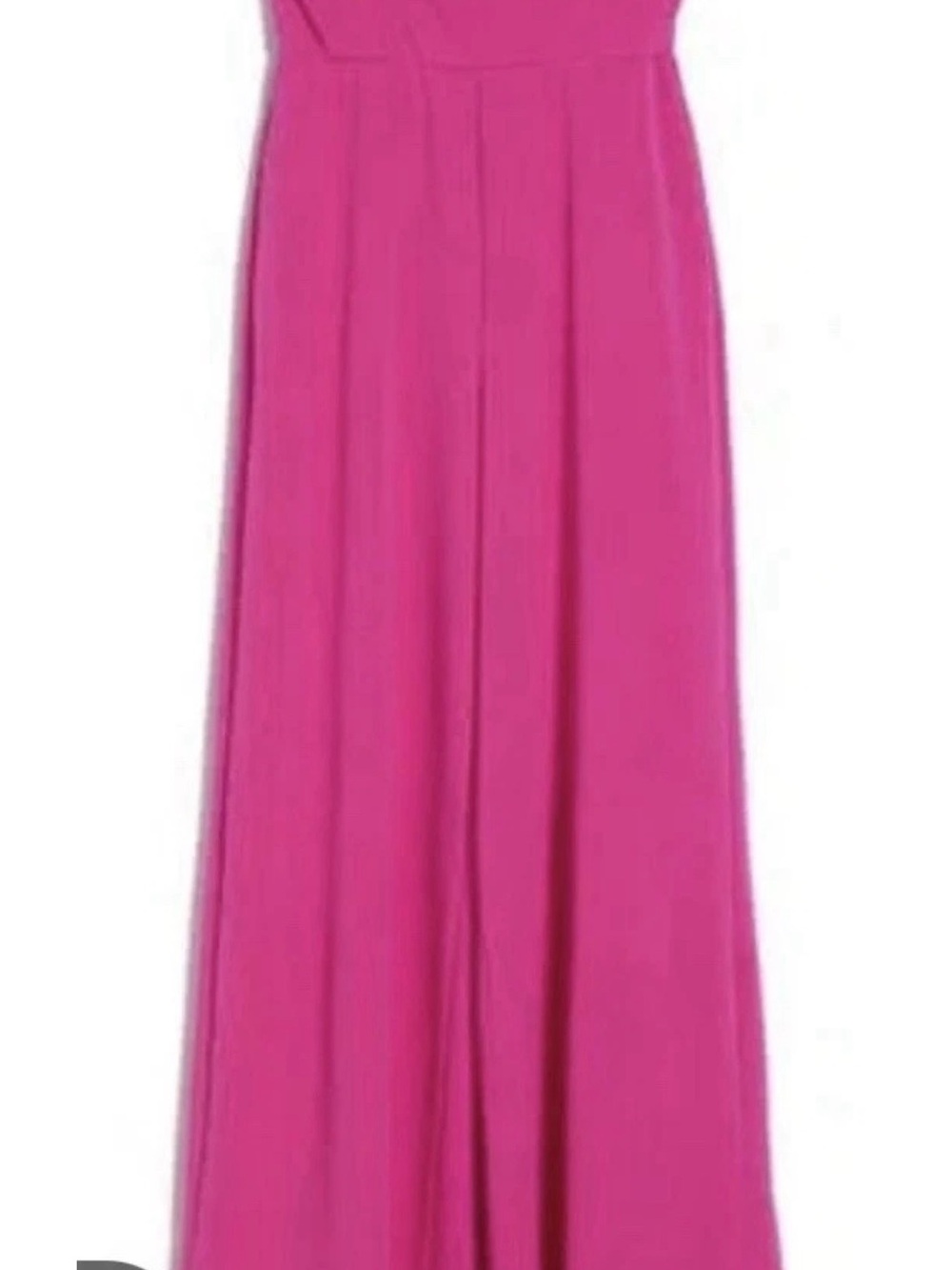 MARINA Fuchsia Wide-Leg Jumpsuit